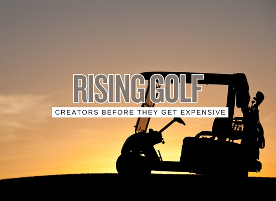 8 Up-and-Coming Golf Creators Sponsors Should Watch Before They Get Expensive